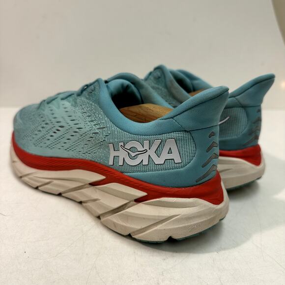 GOOD Hoka One One Women's Clifton 8 Road Running Shoe Size 10 - Picture 7 of 12
